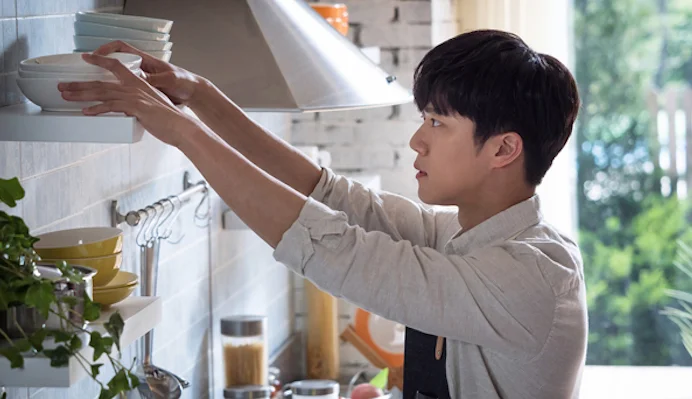 Cook preparing everyday Pakistani dishes