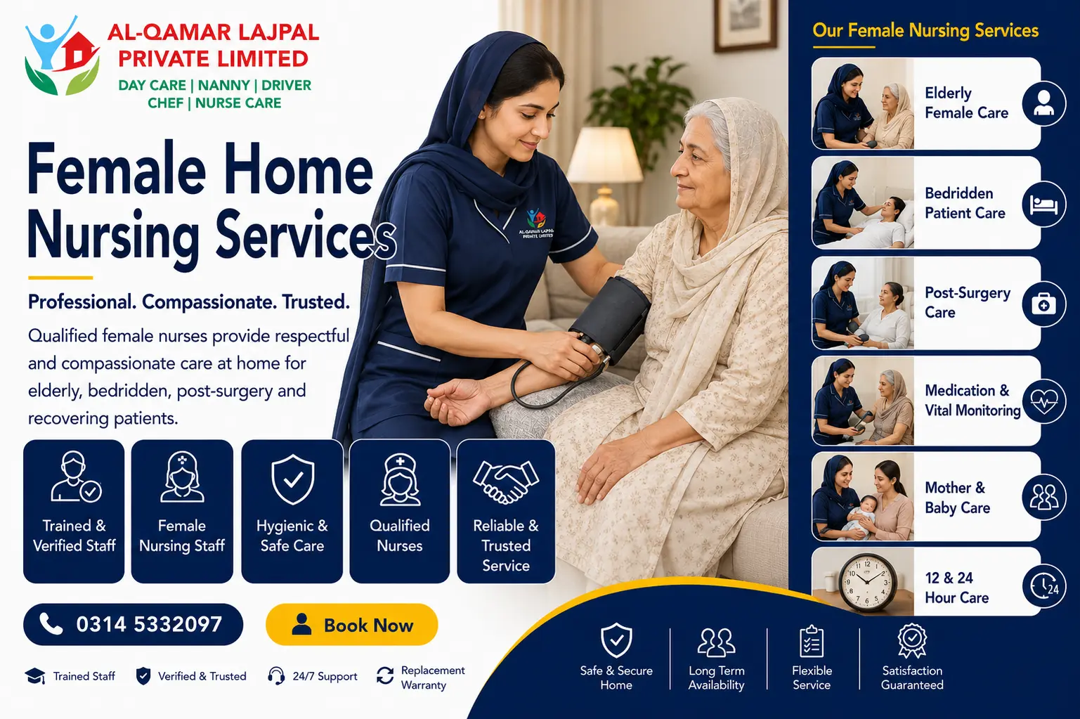 Female Home Nursing Services