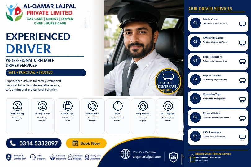 Experienced Driver Islamabad