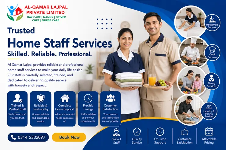 House staff job opportunities in Islamabad and Rawalpindi