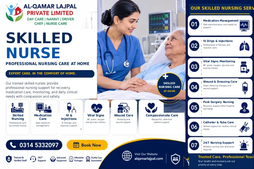 Skilled Nurse Islamabad