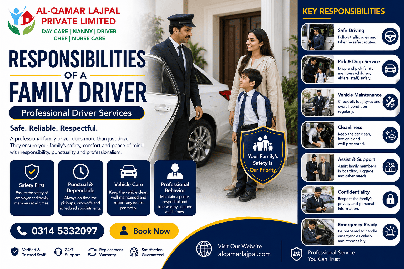 Responsibilities of a Family Driver