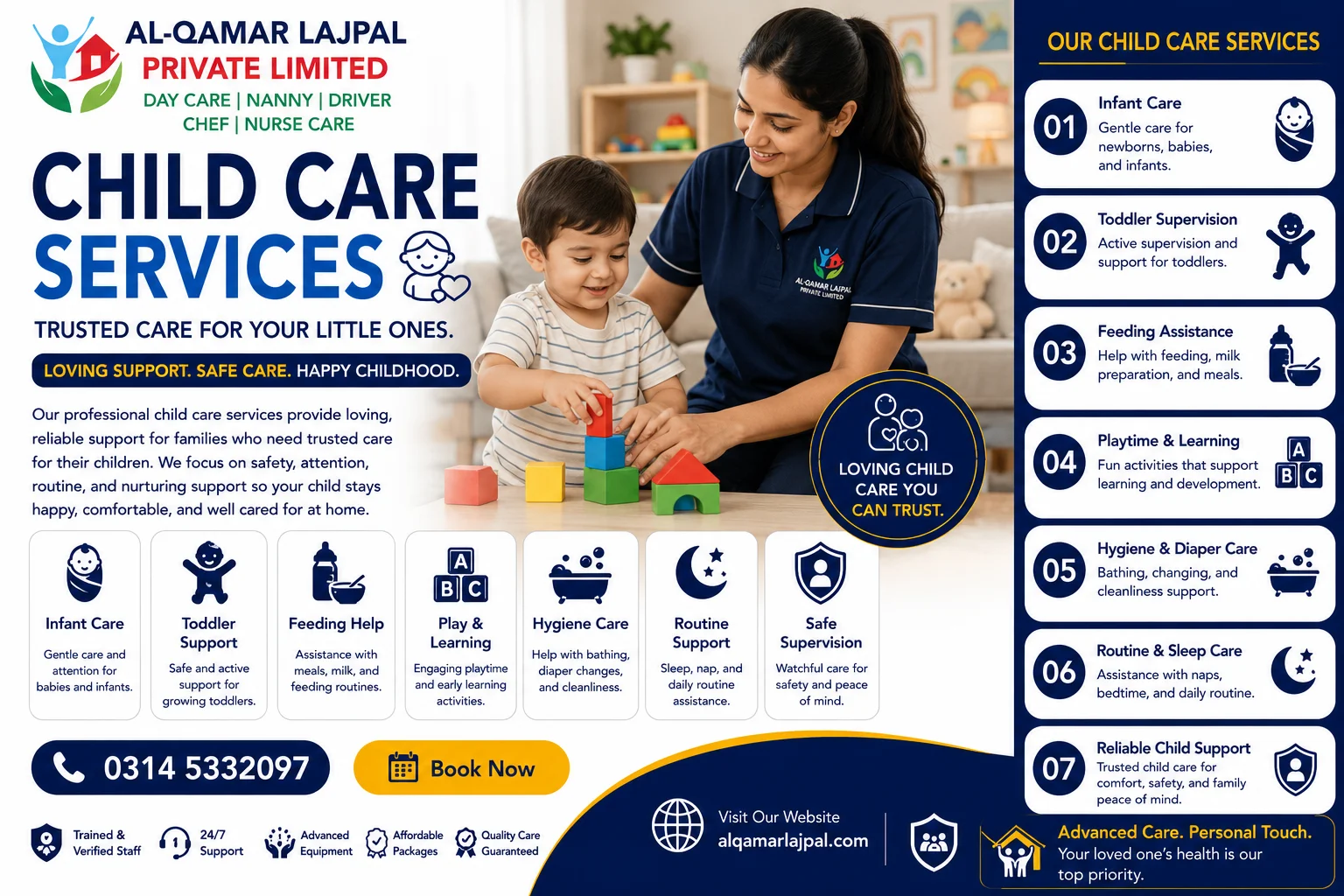 Child Care Services Islamabad