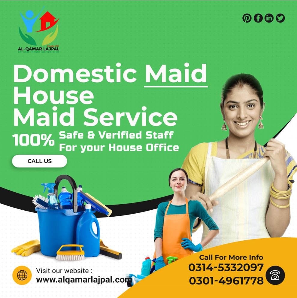 Domestic Maid In Islamabad Rawalpindi Al Qamar Lajpal Pvt Ltd